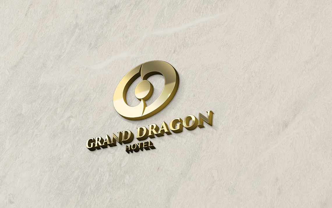 Grand Dragon Hotel - Thiết kế logo khách sạn Grand Dragon Hotel